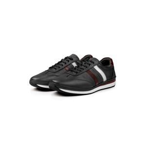 Ducavelli Dynamic Genuine Leather Men's Casual Shoes, 100% Leather Shoes, All Seasons Shoes.