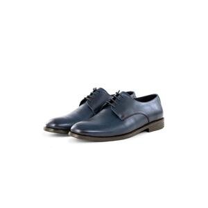Ducavelli Pierro Genuine Leather Men's Classic Shoes, Derby Classic Shoes, Laced Classic Shoes