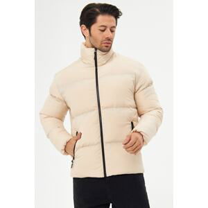 D1fference Men's Water And Windproof Inflatable Winter Coat With Stone Lining.