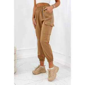 Trousers with Camel Chain