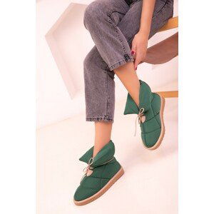 Soho Green Women's Boots & Booties 18455