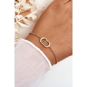 Women's Gold Stainless Steel Bracelet