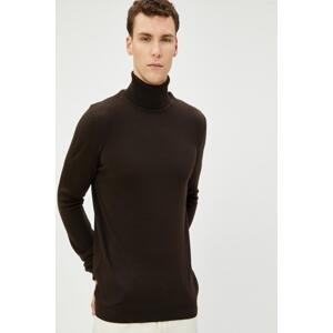 Koton Men's Brown Sweater