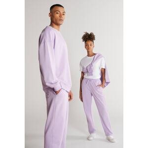 AC&Co / Altınyıldız Classics Unisex Lilac Standard Fit Regular Cut Pocketed Cotton Stretchy Sweatpants