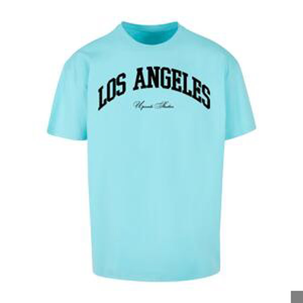 L.A. College Oversize Berylblue T-Shirt