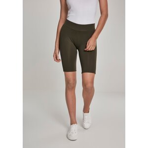 Women's cycling shorts - dark olive
