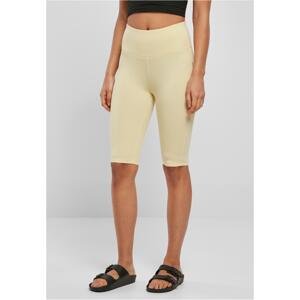 Women's Organic Stretch Jersey Shorts - Soft Yellow