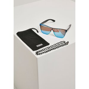 103 BLK/Blue chain sunglasses