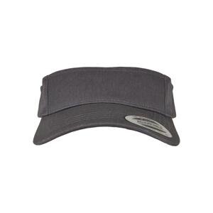 Curved visor cap dark gray