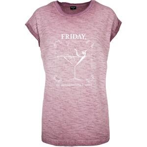 Women's T-shirt F-Word burgundy