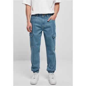 Southpole Denim With Cargo Pockets retro midblue washed