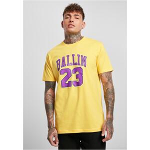 Ballin 23 Tee Taxi Yellow