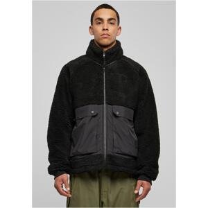 Sherpa Short Raglan Jacket Black/Black