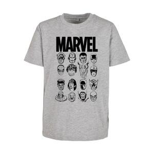 Marvel Crew Children's T-Shirt Heather Grey