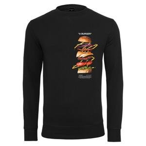 Burger Crewneck Black