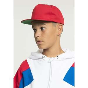 Pro-Style Twill Snapback Youth Cap Red