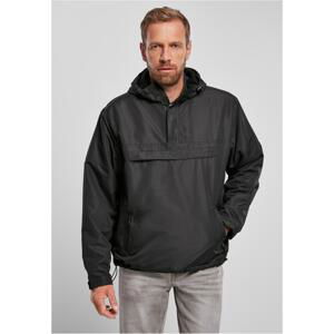 Fleece tug-of-war windbreaker black