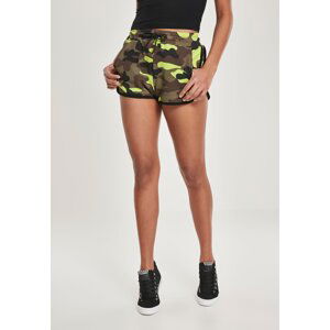 Women's Camo Print Trousers Hot Grazyellow camo