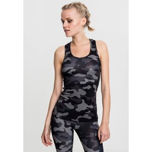 Women's Camo Top Dark Camo