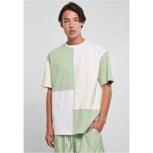 Starter Patchwork Oversize T-Shirt vintagegreen/bledewhite/white