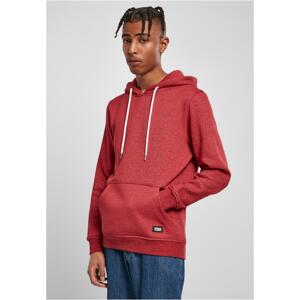 Basic Melange Hoody bloodstonemelange