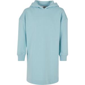 Girls' Oversized Terry Hoody Ocean Blue Dress