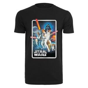 Black T-shirt with Star Wars poster