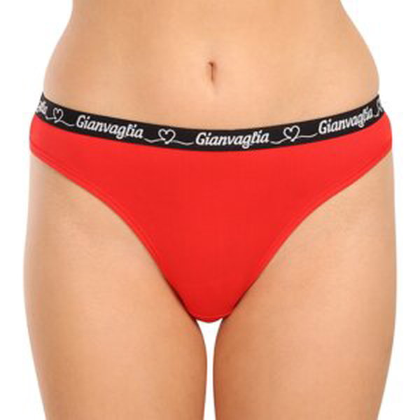 Women's thongs Gianvaglia red