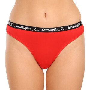 Women's thongs Gianvaglia red