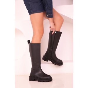 Soho Black Women's Boots 18374