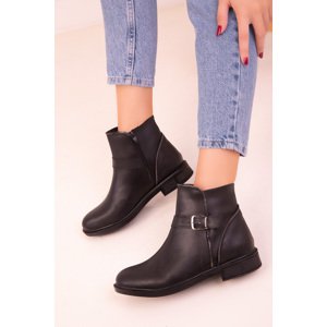 Soho Women's Black Boots & Booties 18392