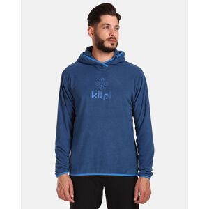 Men's fleece hooded sweatshirt Kilpi FLOND-M Dark blue