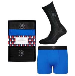 Men's set Tommy Hilfiger boxers and socks in a gift box