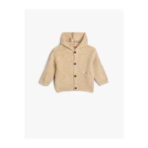 Koton Baby Boy Ecru Cardigan