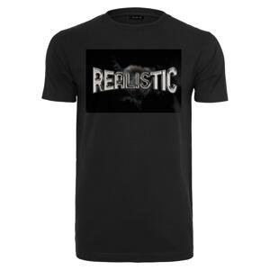 Realistic black t-shirt