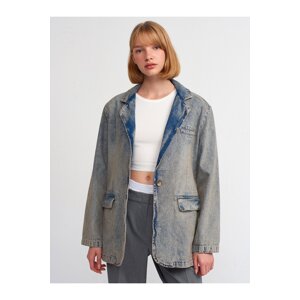 Dilvin 65337 Snow Wash Denim Jacket-Tint