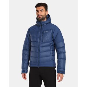 Men's down jacket Kilpi GUUS-M Dark blue