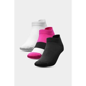 4F Women's Casual 3-BACK Socks Multicolor