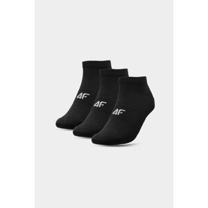 4F Women's 3-BACK Socks Black