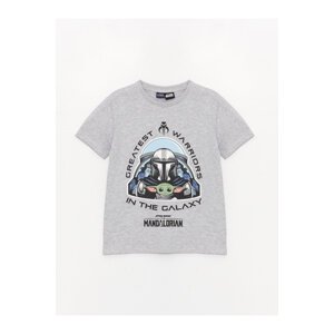 LC Waikiki Boys' Crew Neck Star Wars Printed Short Sleeve T-Shirt