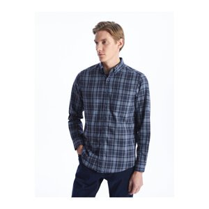 LC Waikiki Regular Fit Long Sleeve Plaid Men's Shirt