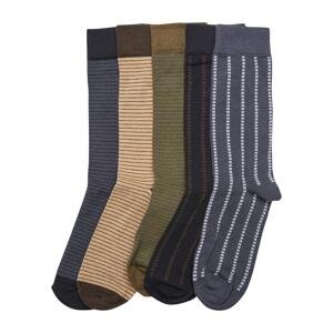 Stripes and Dots Socks - 5-Pack