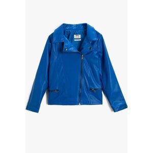 Koton Girls' Navy Blue Jacket