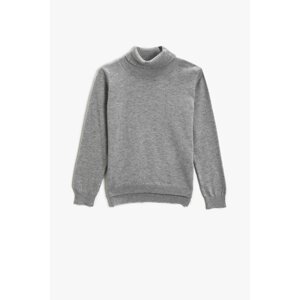 Koton Girls' Gray Sweater