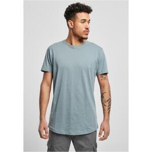 Long T-shirt in the shape of dust blue