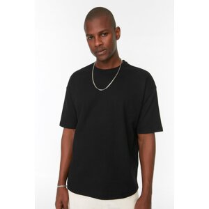 Trendyol Black Oversize Crew Neck Short Sleeve T-shirt