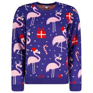 Dámsky sveter Flamingo Frogies Christmas