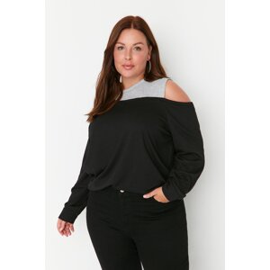 Dámsky sveter Trendyol Plus Size