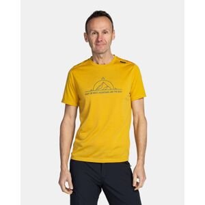 Men's functional T-shirt KILPI MERIN-M Gold