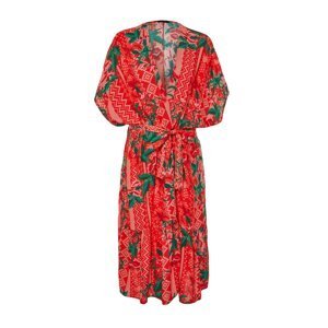 Trendyol Maxi Woven Kimono & Kaftan with Floral Pattern Belt